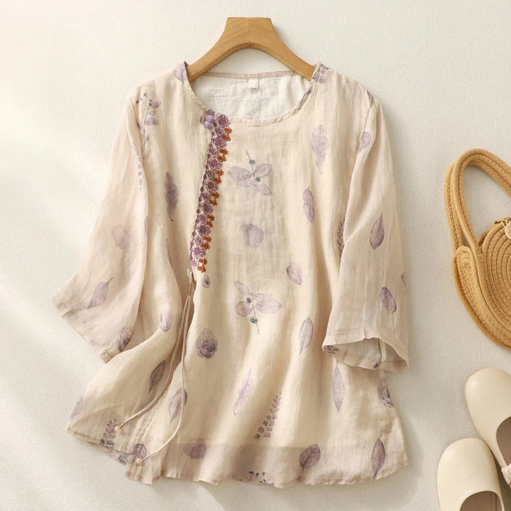 Noy™ | Embroidered Relaxed Blouse